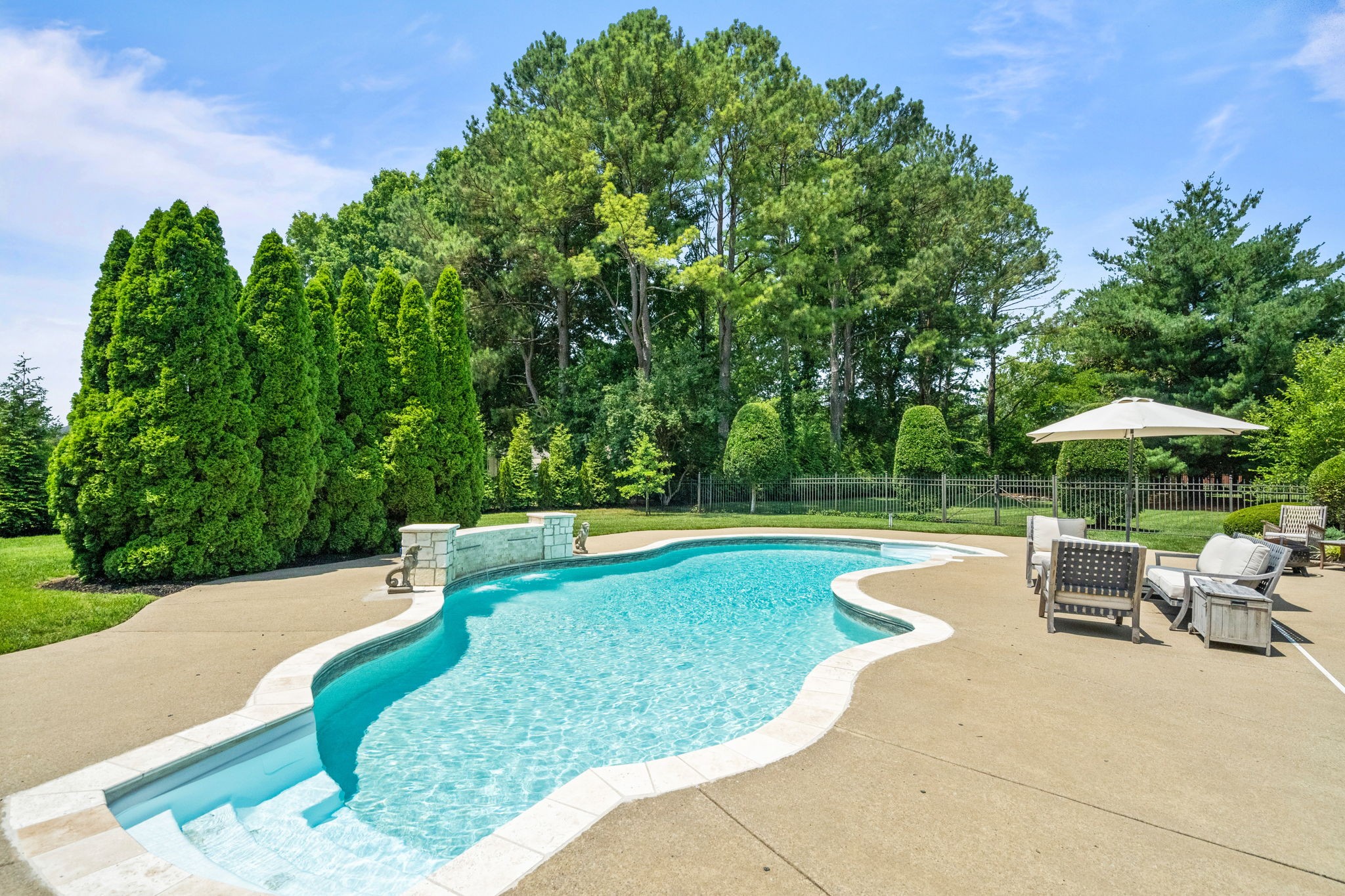 104 Riva Ridge Hendersonville, TN 37075 - Photo 56 of 66 a view of a swimming pool with a patio