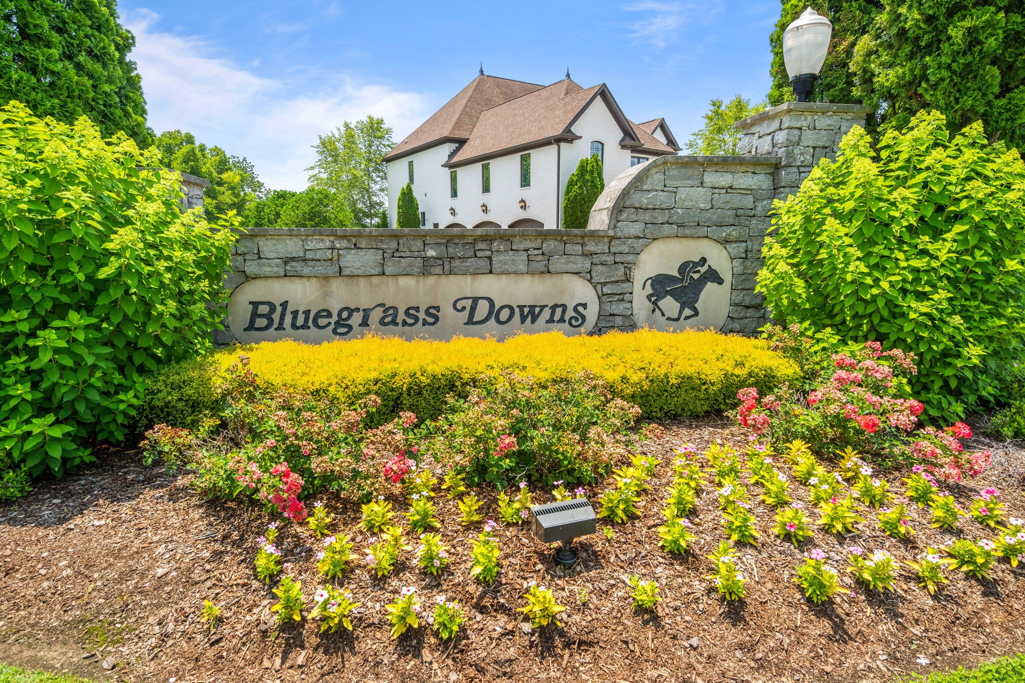 104 Riva Ridge Hendersonville, TN 37075 - Photo 62 of 66 an aerial view of a house with a yard basket ball court and outdoor seating