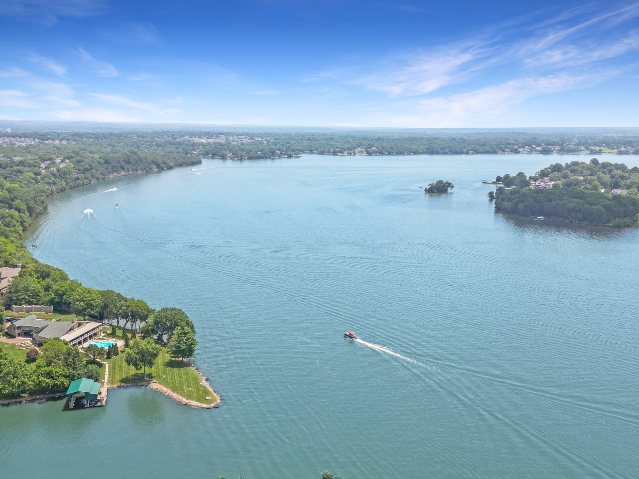 104 Riva Ridge Hendersonville, TN 37075 - Photo 65 of 66 an aerial view of a houses with ocean view