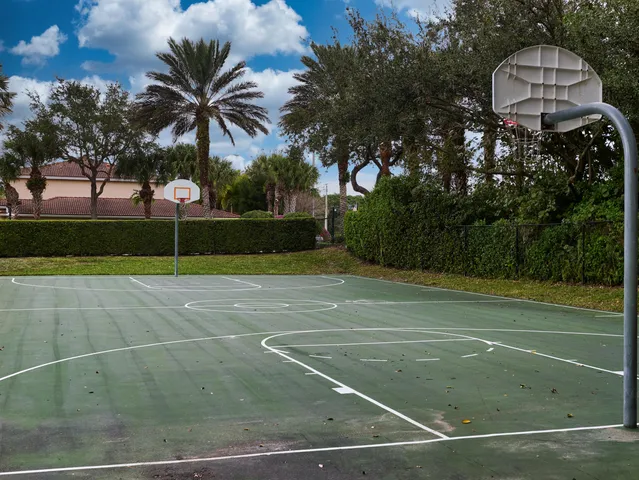 a view of a tennis court