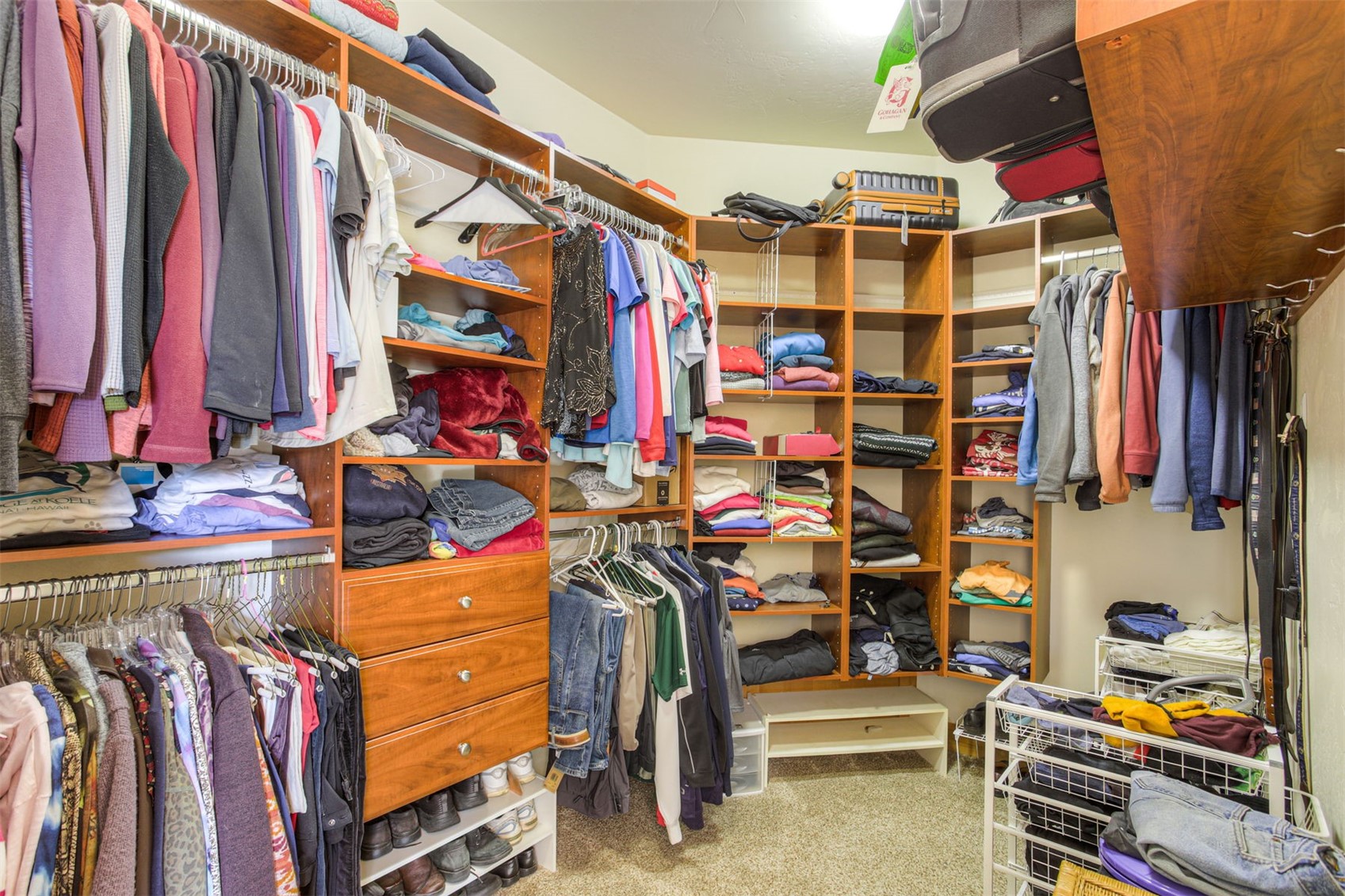727 Willowbrook Road Silverthorne, CO 80498 - Photo 28 of 47 a view of walk in closet with clothes and shoes
