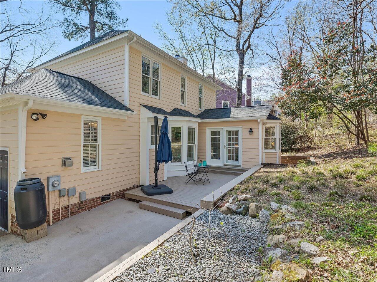 4818 Glendarion Drive Durham, NC 27713 - Photo 20 of 44 a view of a house with backyard