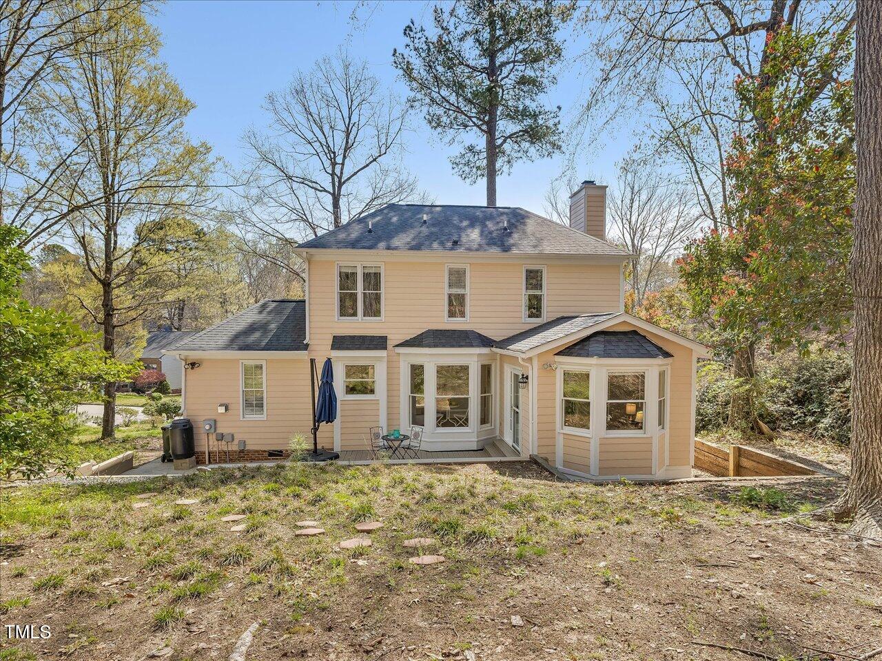 4818 Glendarion Drive Durham, NC 27713 - Photo 41 of 44 a front view of a house with a yard