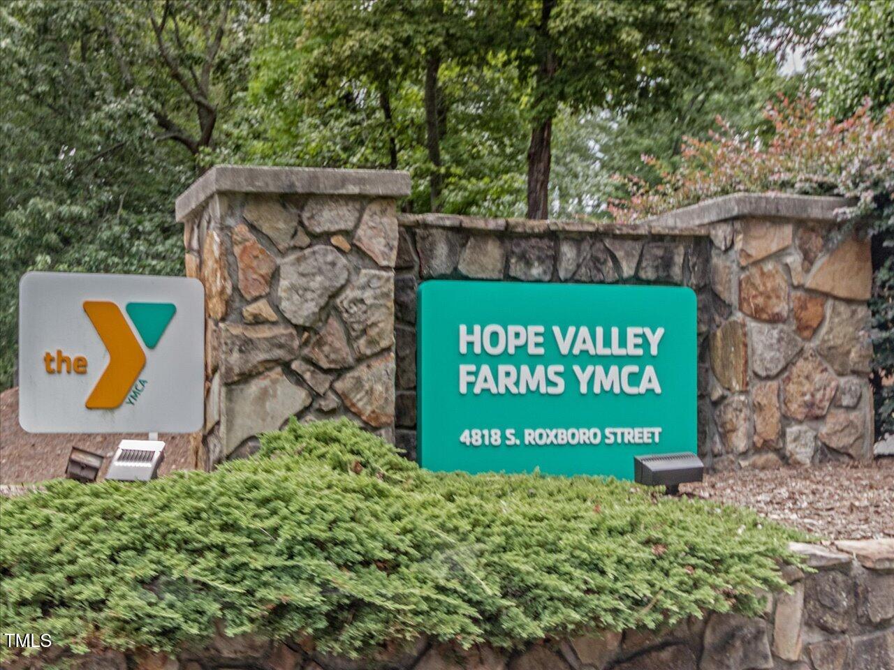 4818 Glendarion Drive Durham, NC 27713 - Photo 43 of 44 a sign on the side of the building