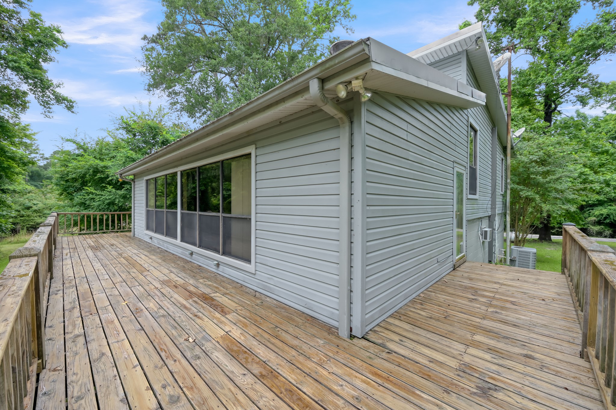 254 Sharp Lane Trinity, TX 75862 - Photo 29 of 36 a view of wooden deck