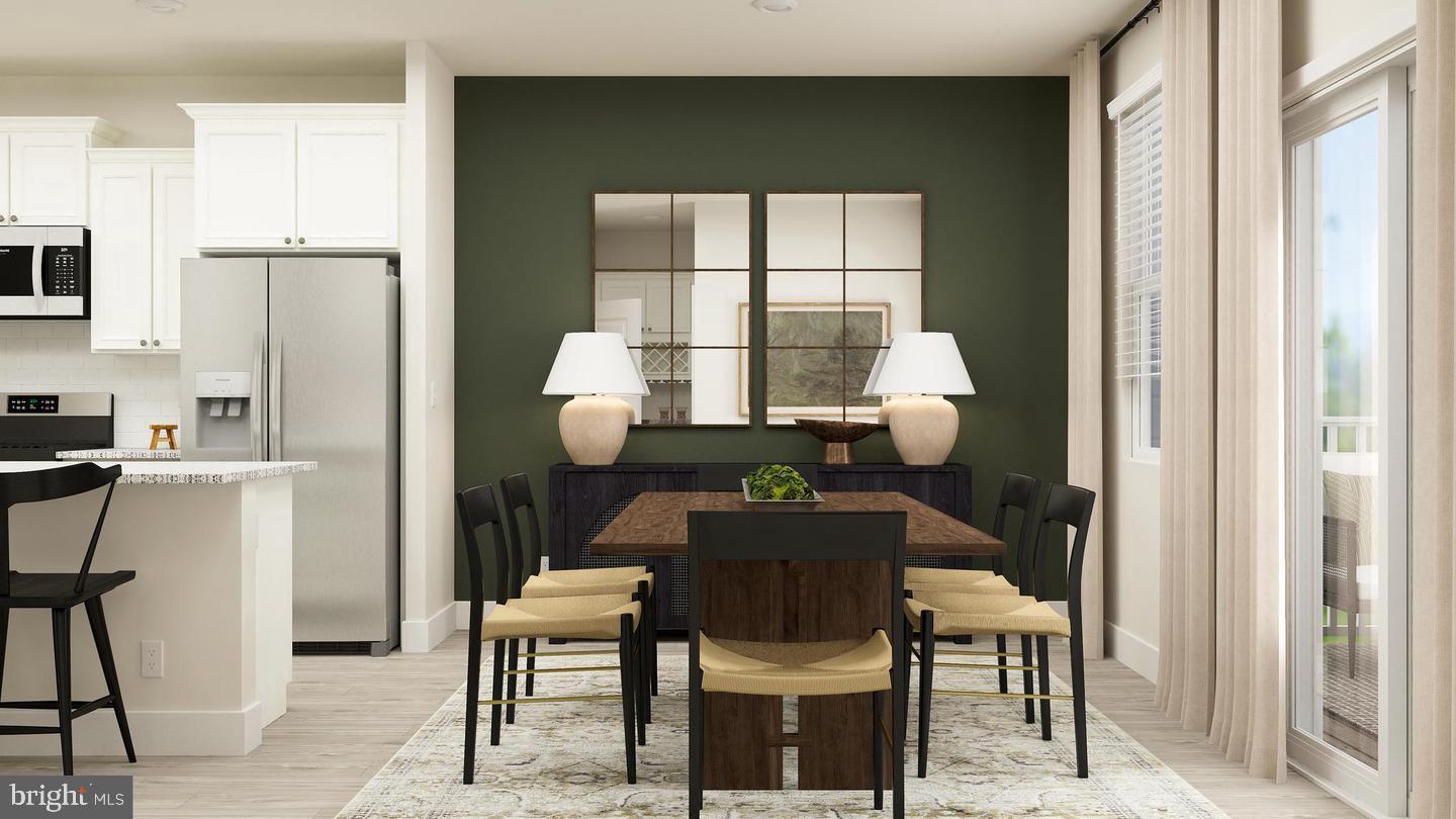 13945 Anderson Garden Road Laurel, MD 20707 - Photo 4 of 19 Modern dining space with stylish accents.