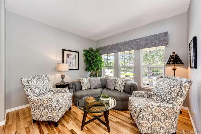a living room with furniture a window and a fireplace