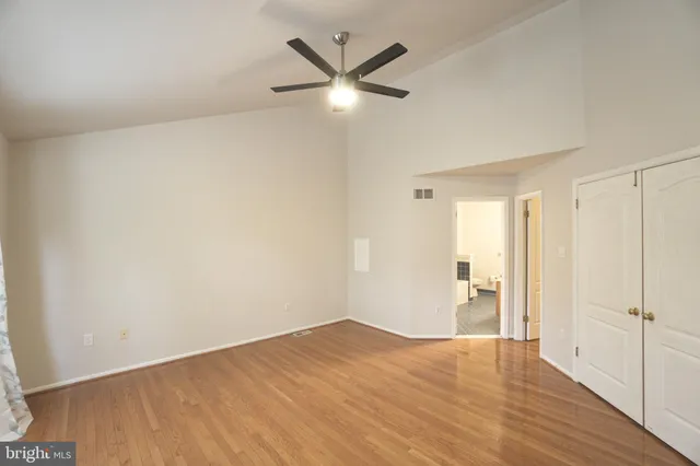 wooden floor in an empty room