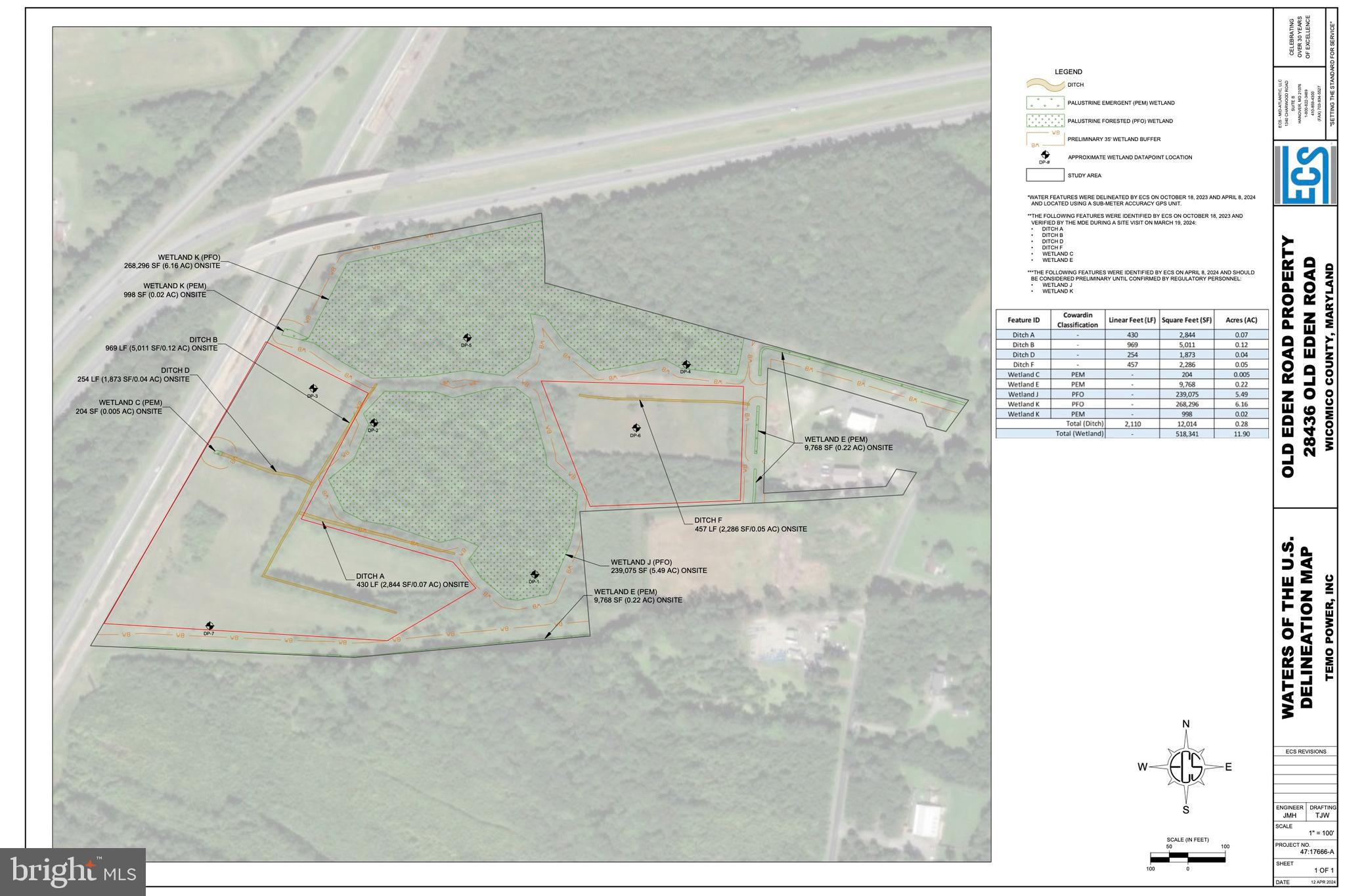 0 Old Eden Road Eden, MD 21822 - Photo 2 of 13 Not been signed by engineer, contact him