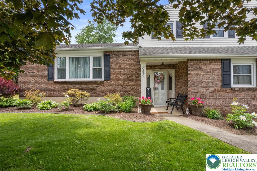 3340 Bridlepath Road Easton, PA 18045 - Photo 3 of 52 front view of a house with a yard