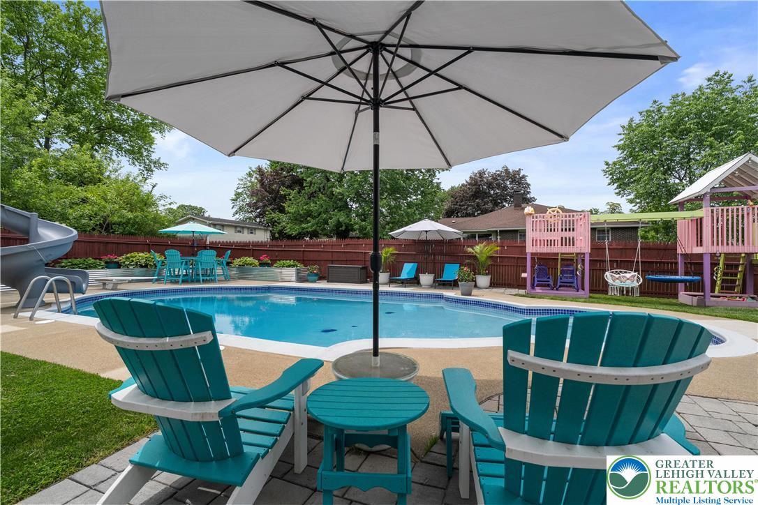3340 Bridlepath Road Easton, PA 18045 - Photo 35 of 52 a view of swimming pool with seating space