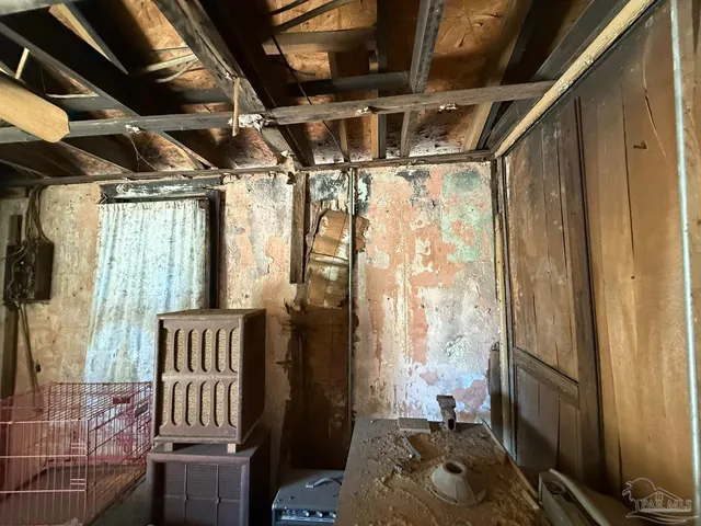 a view of an entryway