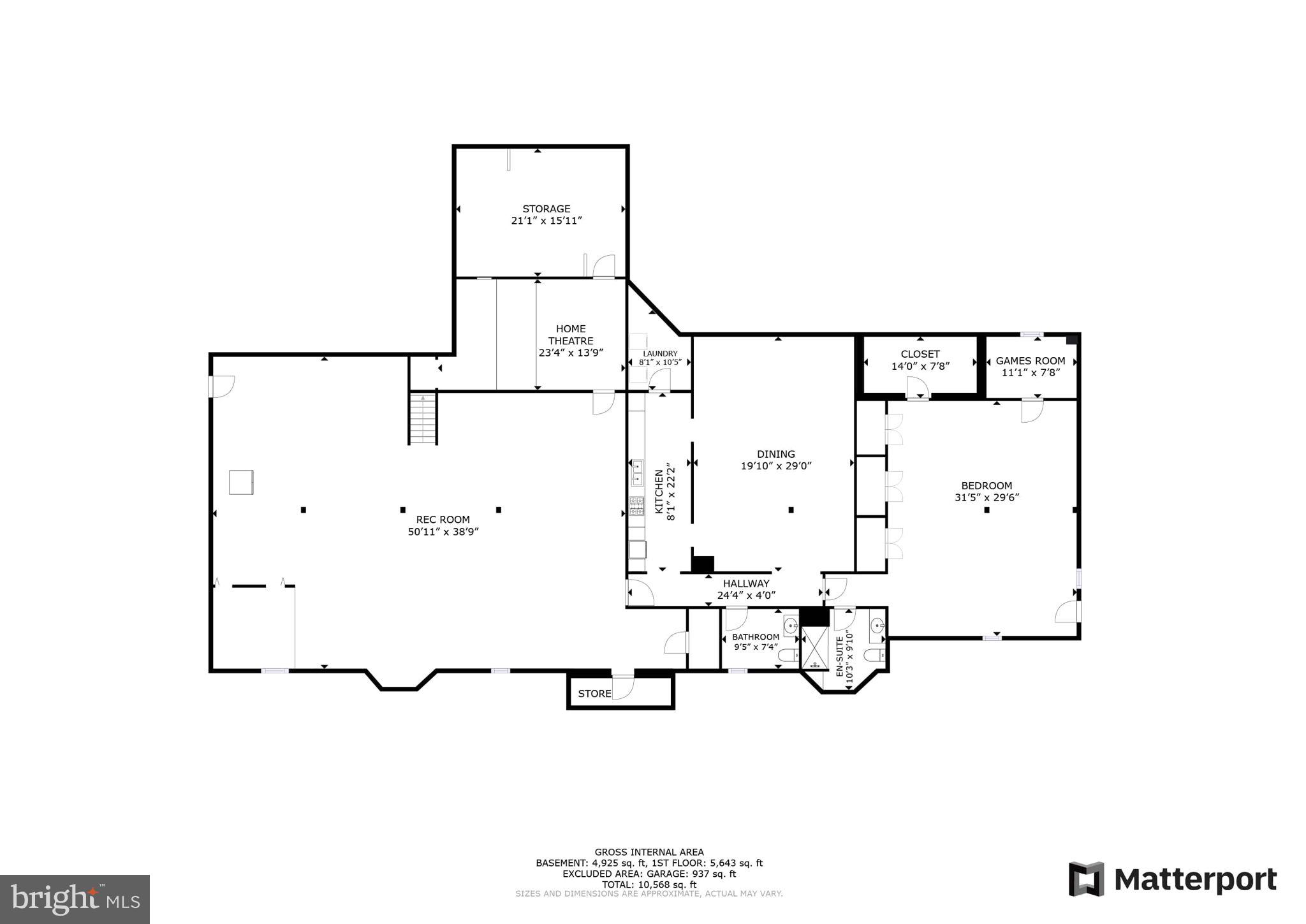 59 Caisson Road Fredericksburg, VA 22405 - Photo 150 of 150 Lower-level floor plan