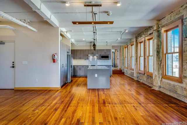 a very nice looking room with a large window