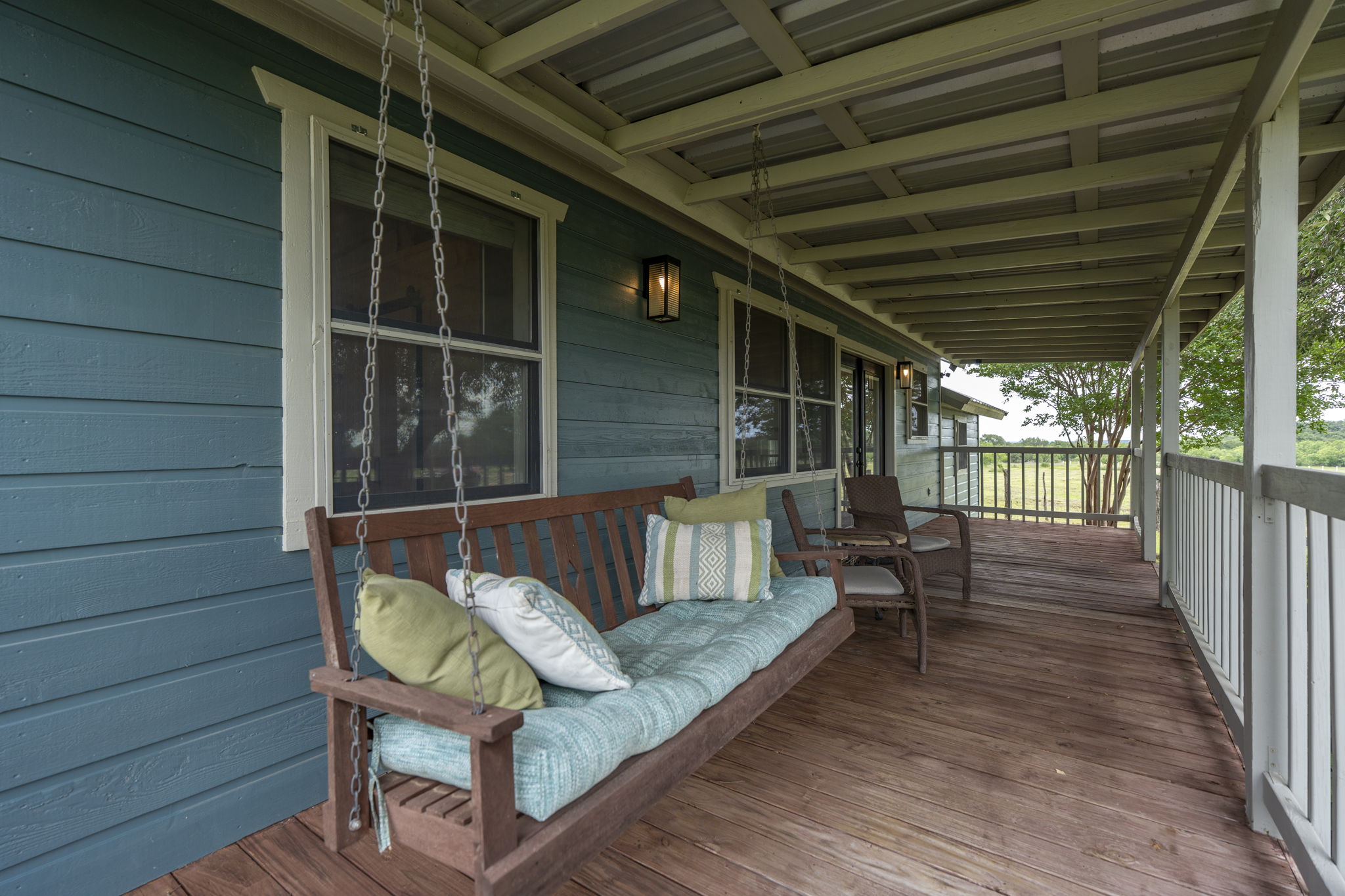 225 Ischar Lane Mason, TX 76856 - Photo 6 of 37 a balcony with furniture