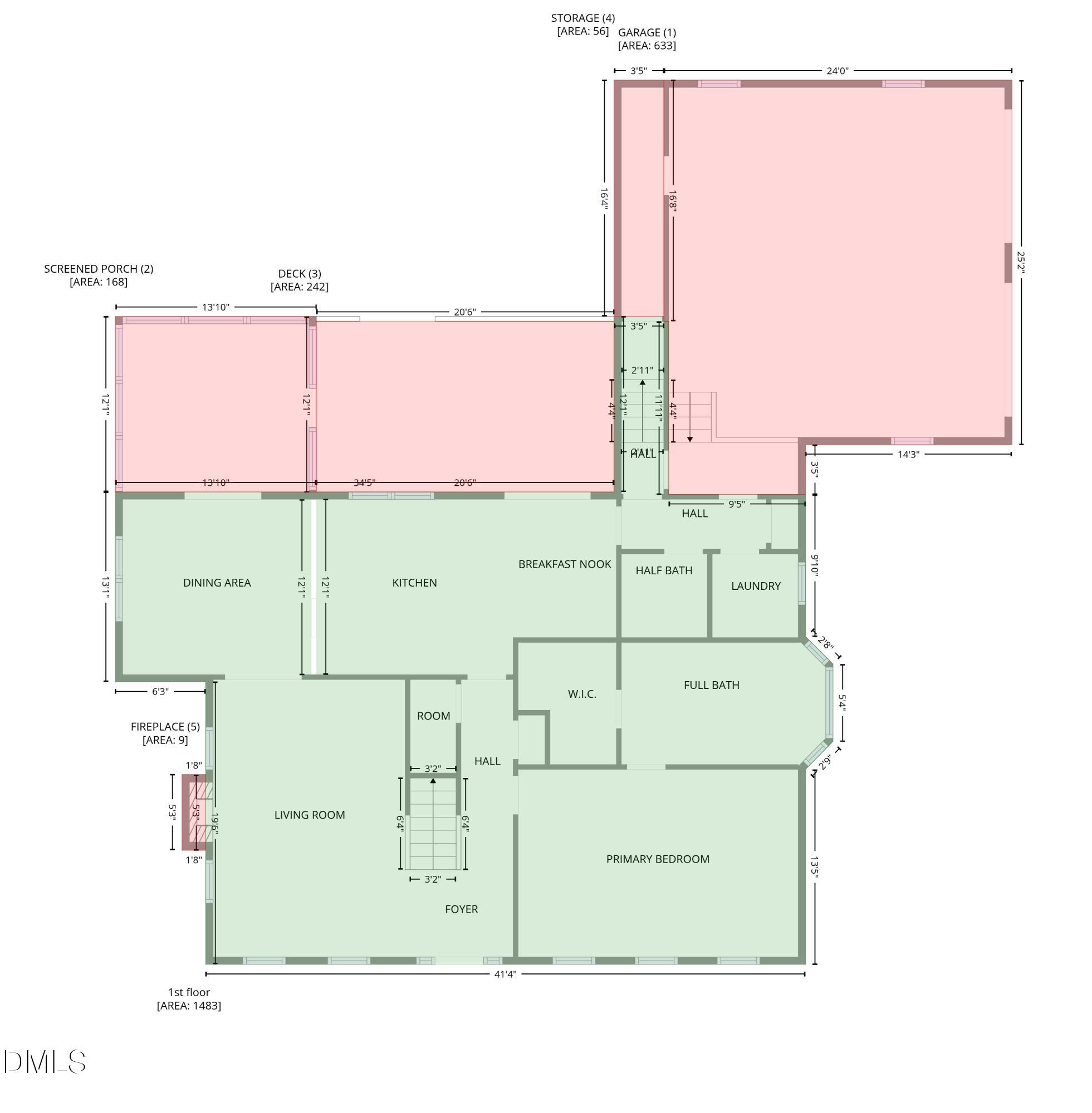 120 Bayside Road Dunn, NC 28334 - Photo 55 of 64 1-1st_floor_120_bayside_road_dunn