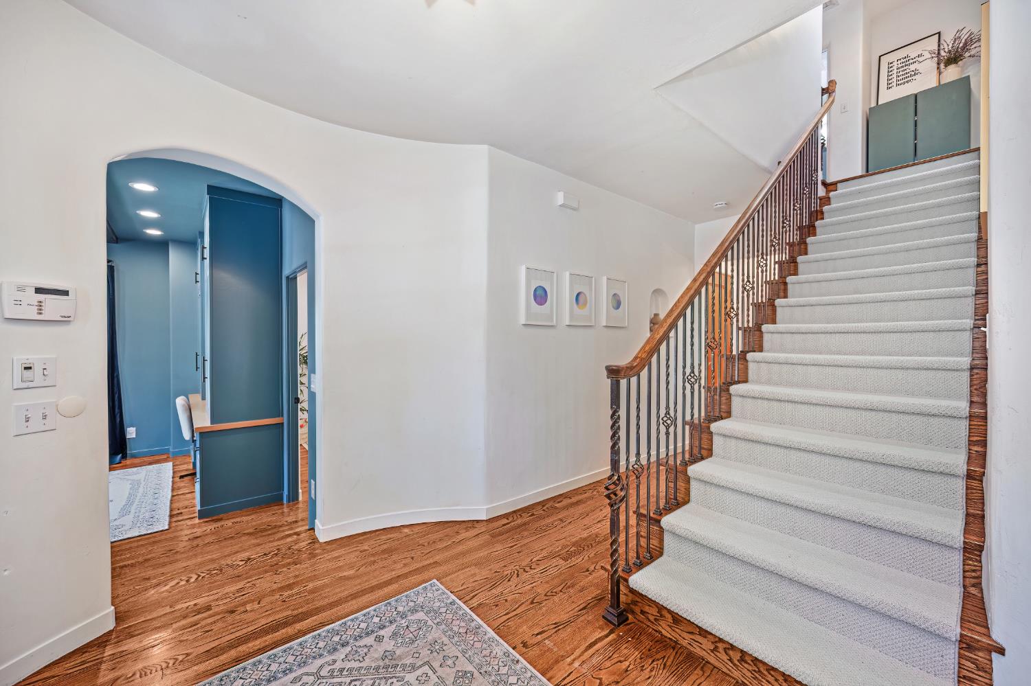 3501 Cutter Way Sacramento, CA 95818 - Photo 28 of 89 a view of entryway and hall with wooden floor
