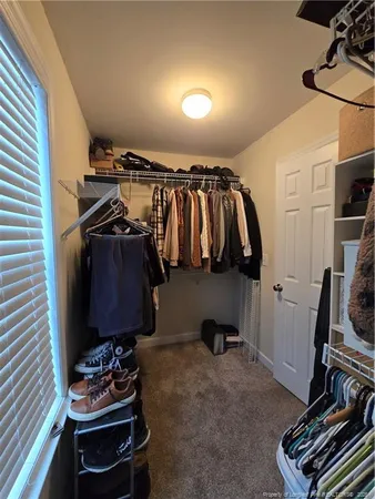a walk in closet