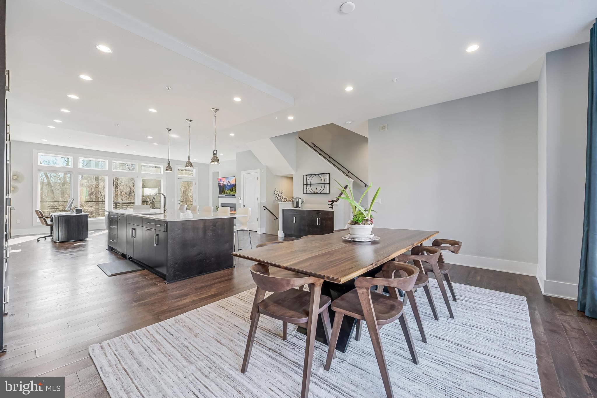 5348 Merriam Street Bethesda, MD 20814 - Photo 10 of 39 Modern elegance in an open layout space.