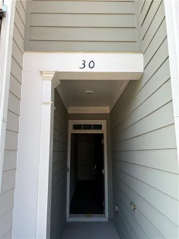 a close view of utility room