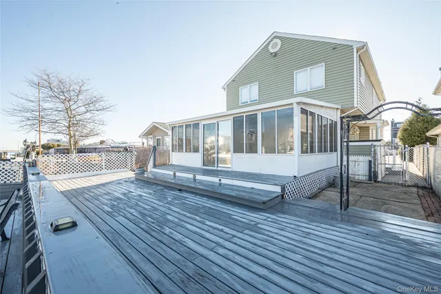 a view of a house with wooden floor