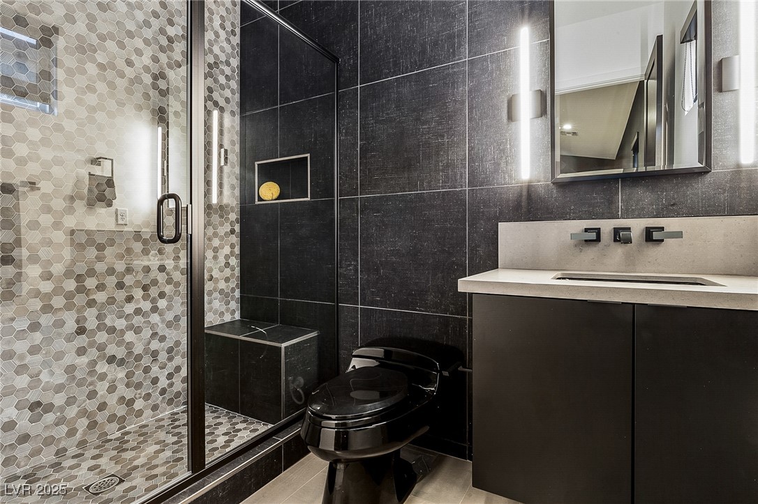 2240 Sky Pointe Ridge Drive Henderson, NV 89052 - Photo 60 of 66 Downstairs 4th Bathroom