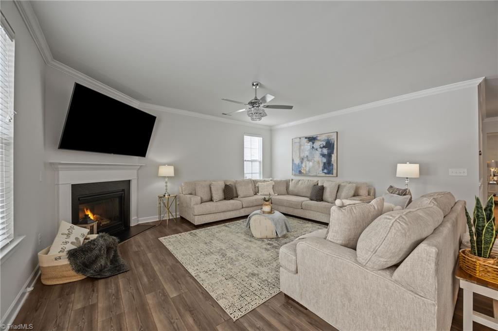 1935 Channel Street Graham, NC 27253 - Photo 12 of 26 Corner Gas Log Fireplace