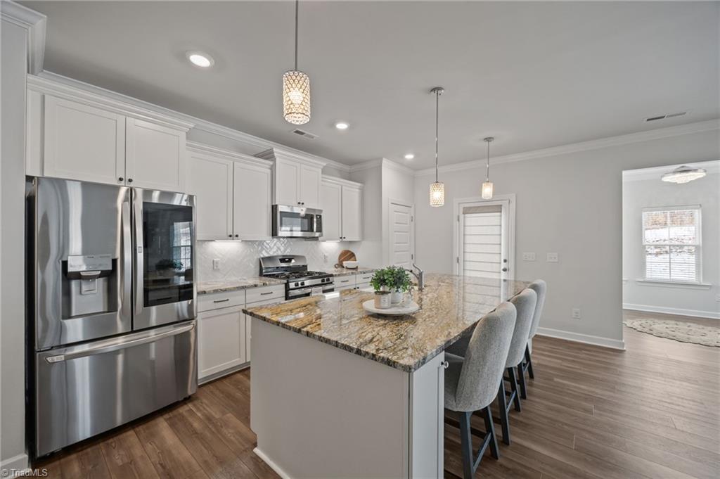 1935 Channel Street Graham, NC 27253 - Photo 7 of 26 Kitchen w/island