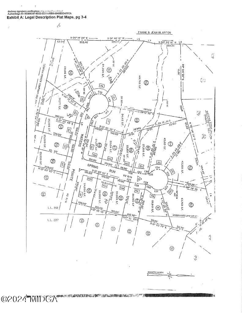 513 Spring Run Lizella, GA 31052 - Photo 3 of 9 a black and white photo of a painting