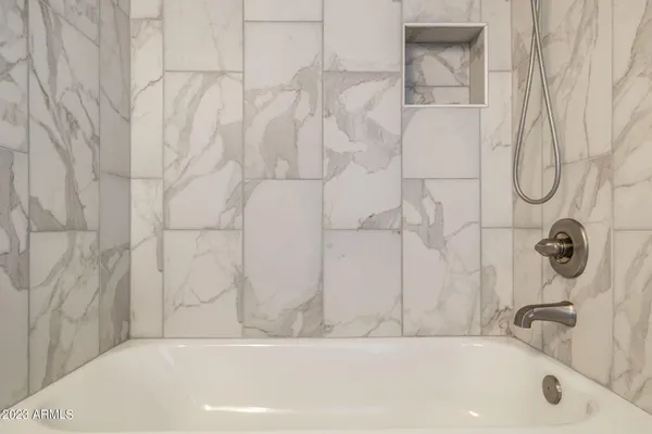 a utility room with a washer and dryer