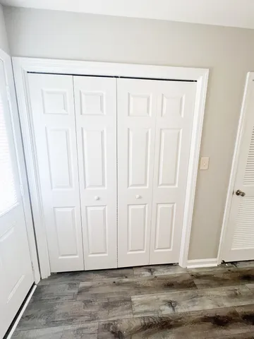 a view of a door
