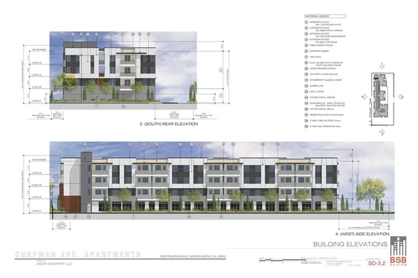 a view of a building from a terrace