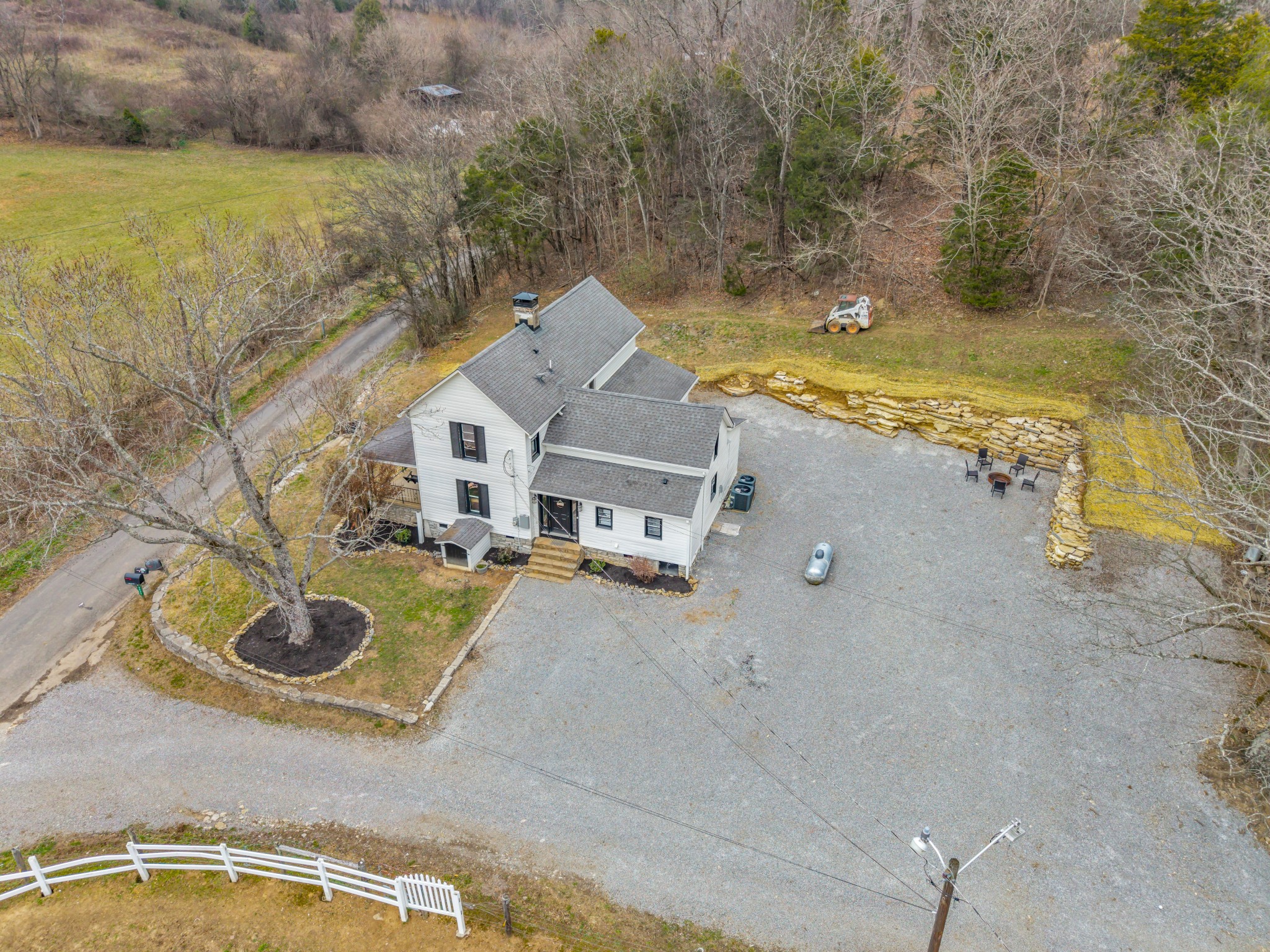 3039 Pigg Hollow Road Petersburg, TN 37144 - Photo 11 of 38 an aerial view of a house with swimming pool