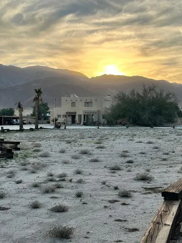 a view of outdoor space with mountain view