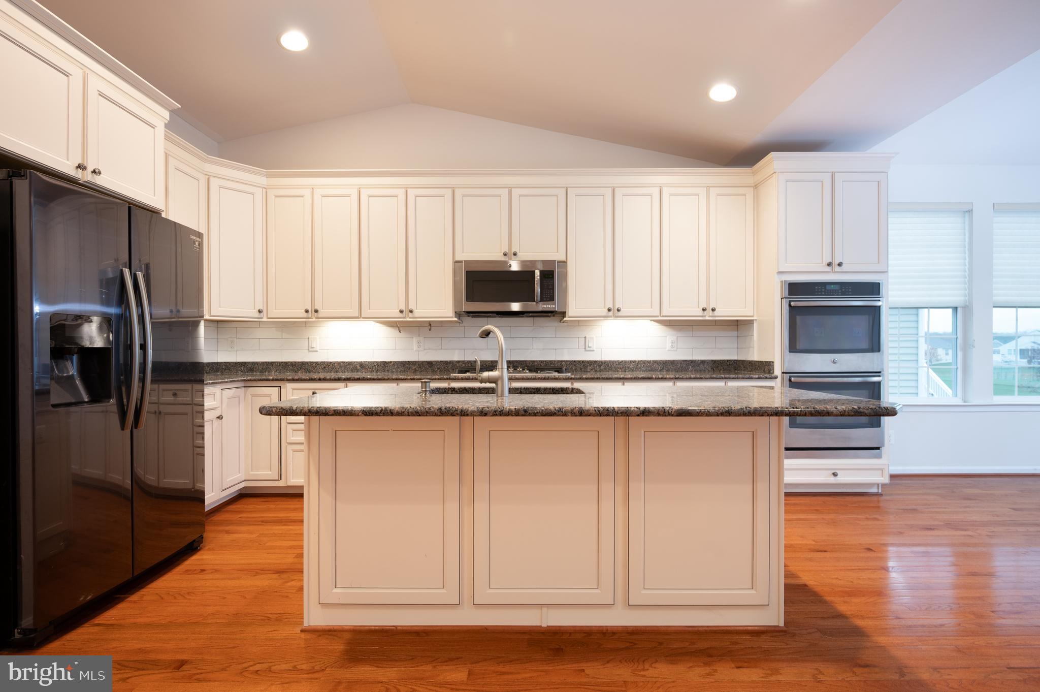 173 Silver Maple Road Middletown, DE 19709 - Photo 2 of 36 a kitchen with stainless steel appliances granite countertop a stove a sink and a refrigerator