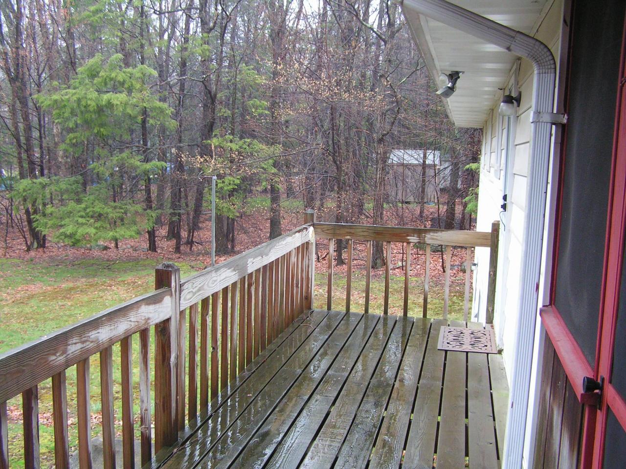 590 Fish Hill Road Tannersville, PA 18372 - Photo 4 of 12 back deck