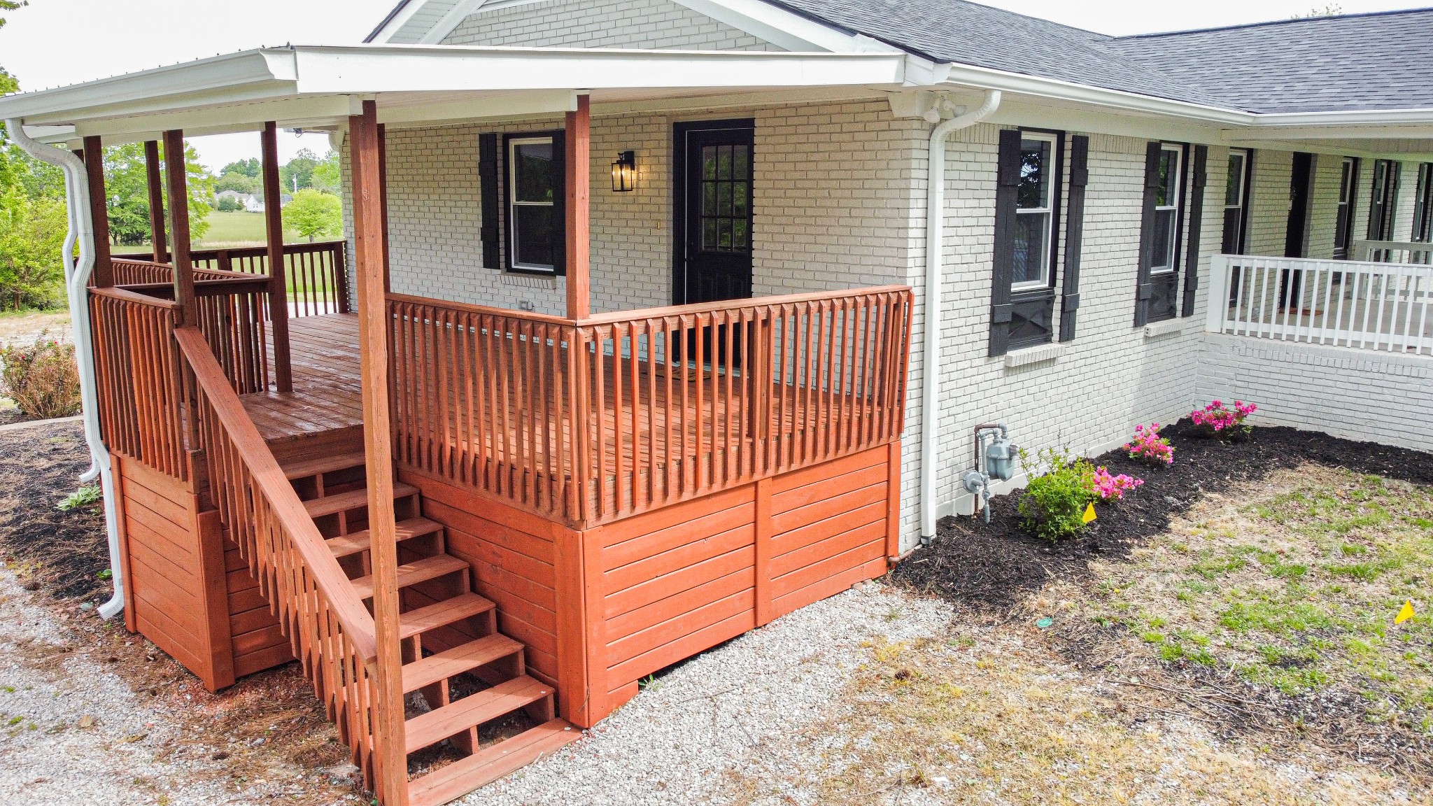 113 Old Parkers Chapel Road Portland, TN 37148 - Photo 23 of 27 a view of a house with wooden fence