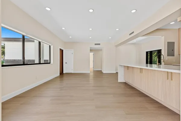 a view of an empty room with window