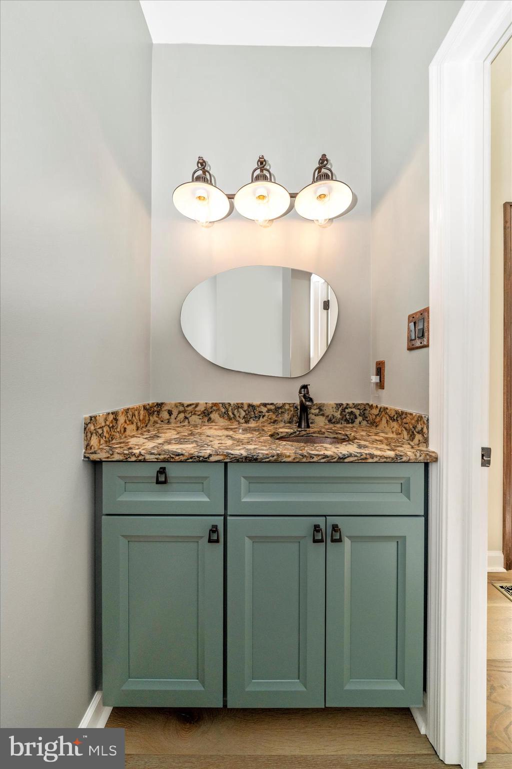601 Huntover Lane Frederick, MD 21703 - Photo 26 of 73 Thoughtfully updated powder room off of the foyer.