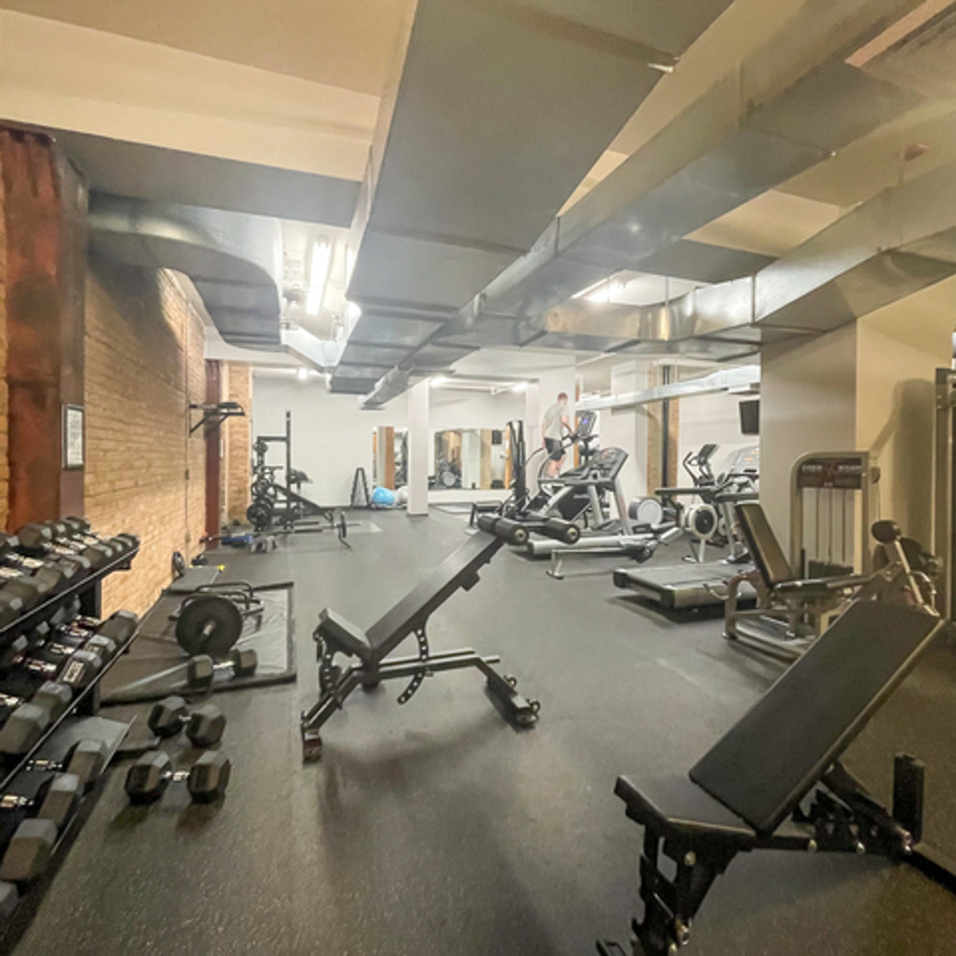 520 West Huron Street, Unit 116 Chicago, IL 60654 - Photo 23 of 28 a view of a room with gym equipment