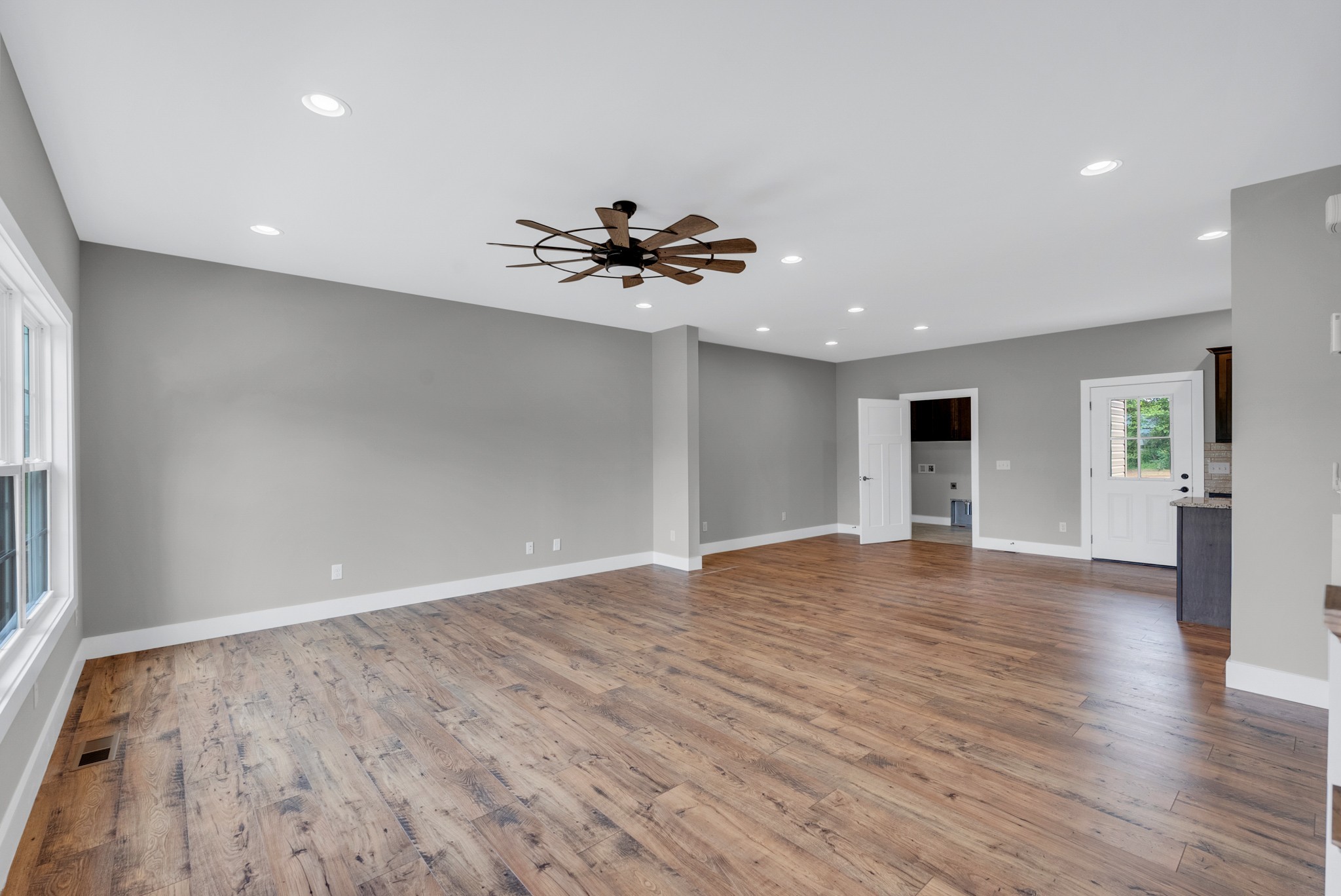 270 Locust Grove Road Cookeville, TN 38501 - Photo 11 of 34 a view of a livingroom with a ceiling fan and window