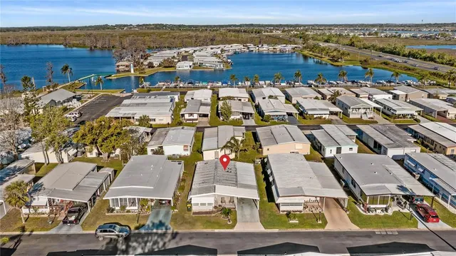 a view of a city and ocean view