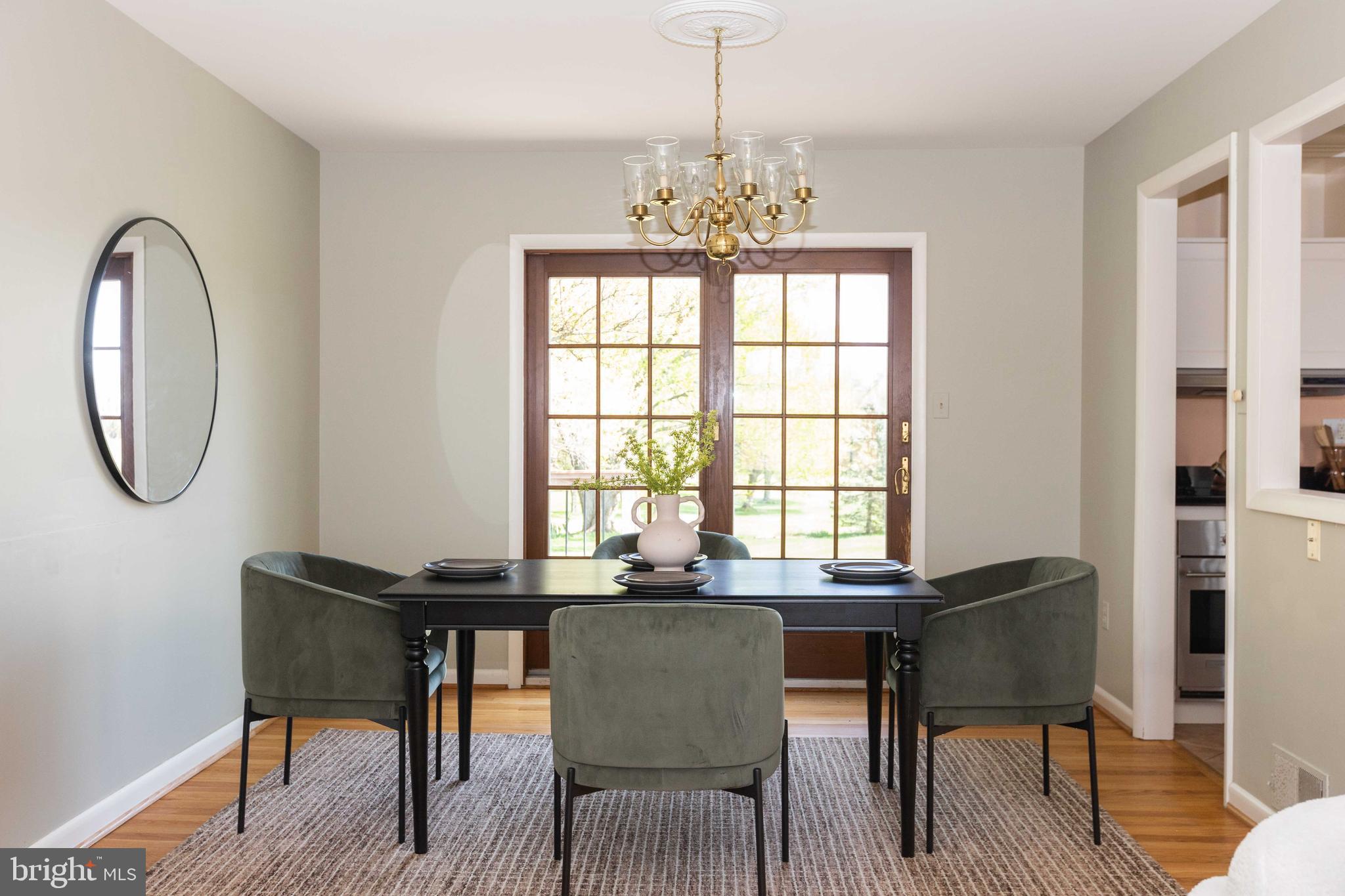 17605 Grace Road Hampstead, MD 21074 - Photo 18 of 100 Dining room with door to deck
