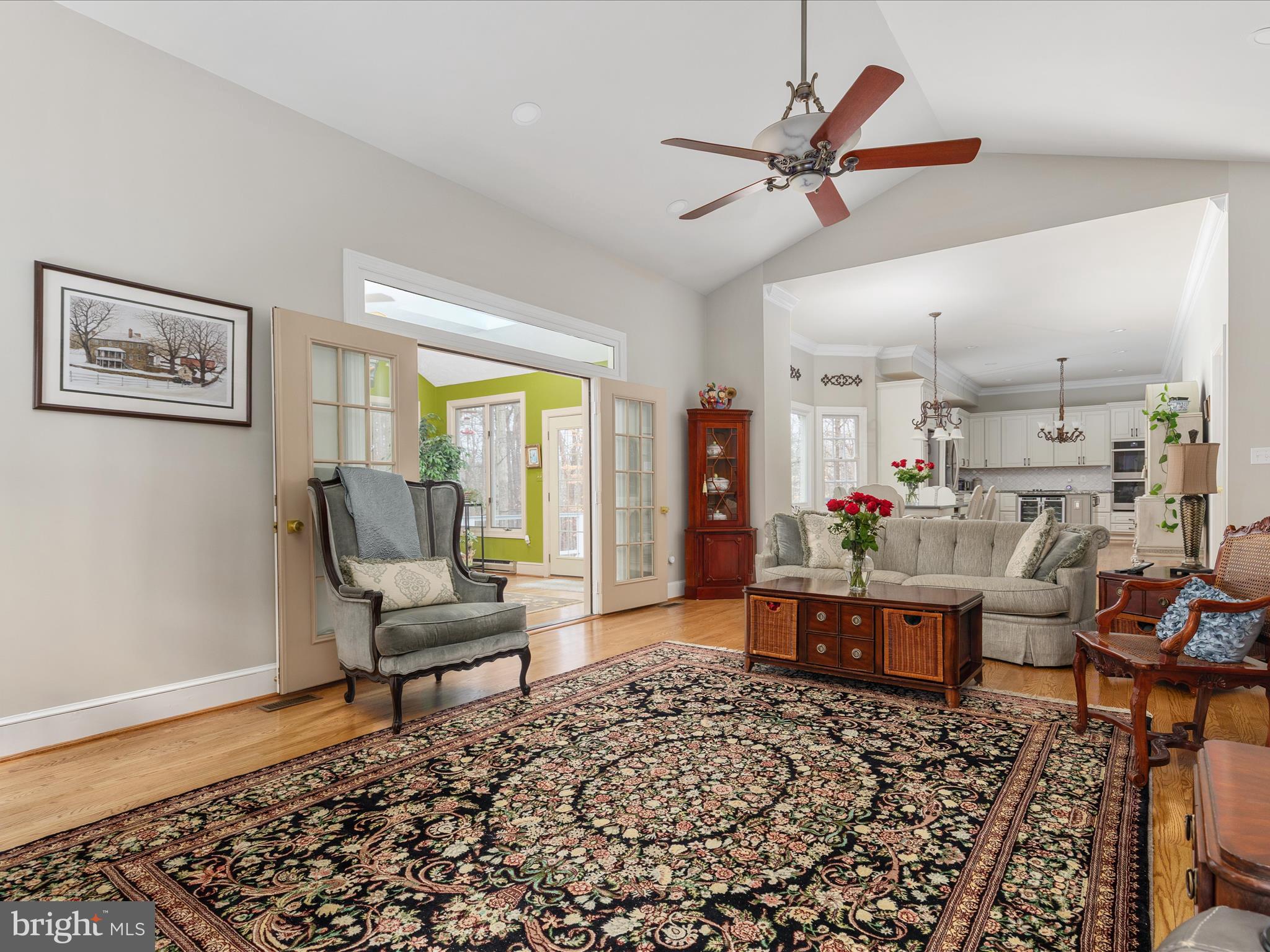 11701 Henderson Road Clifton, VA 20124 - Photo 13 of 61 a living room with furniture and a wooden floor