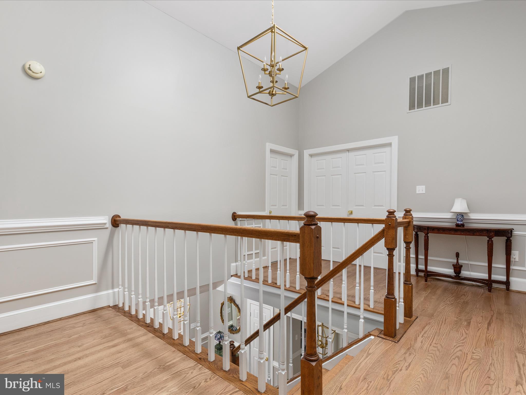 11701 Henderson Road Clifton, VA 20124 - Photo 32 of 61 a view of entryway and hall with wooden floor