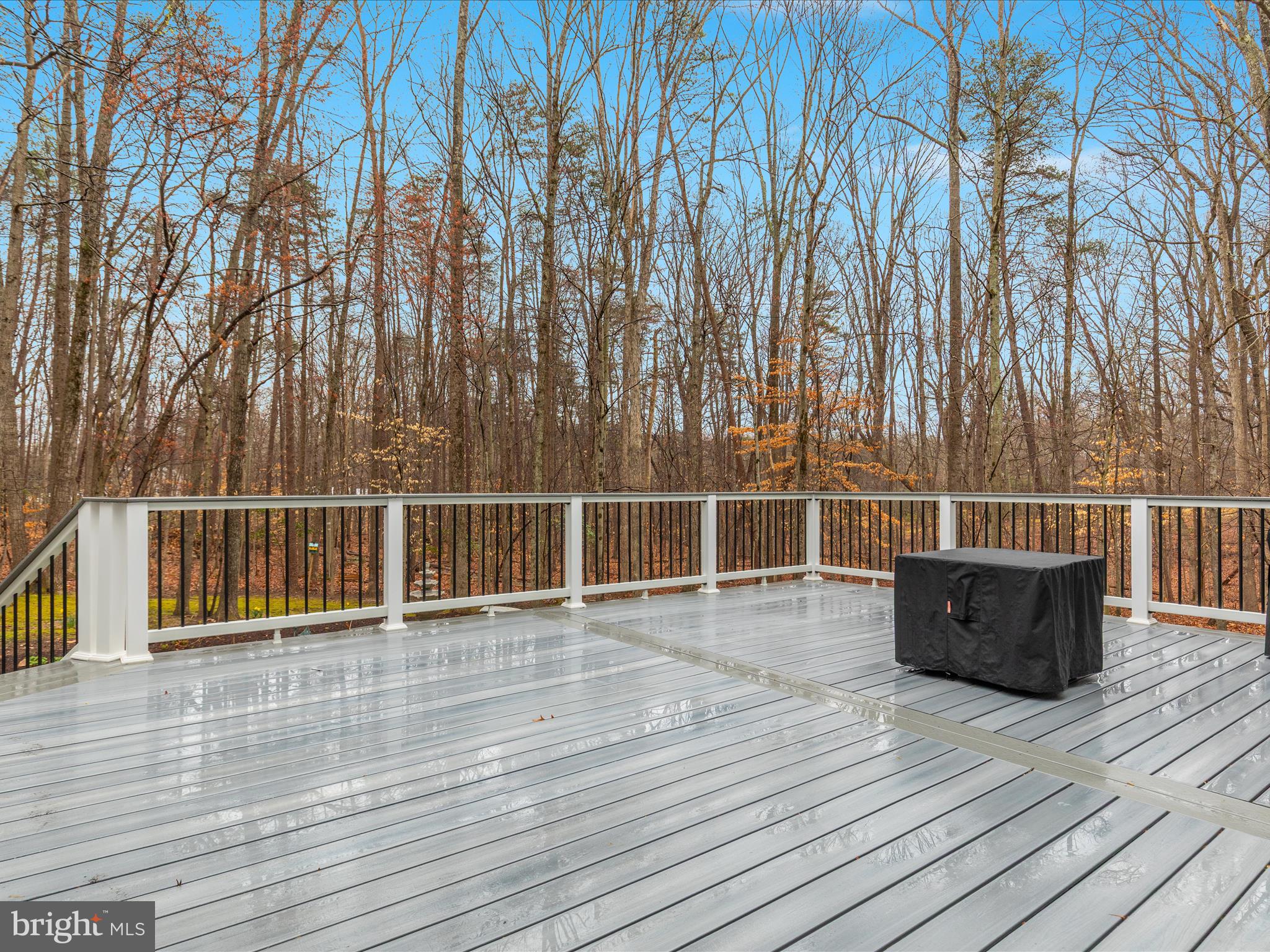 11701 Henderson Road Clifton, VA 20124 - Photo 37 of 61 a view of a balcony with wooden floor