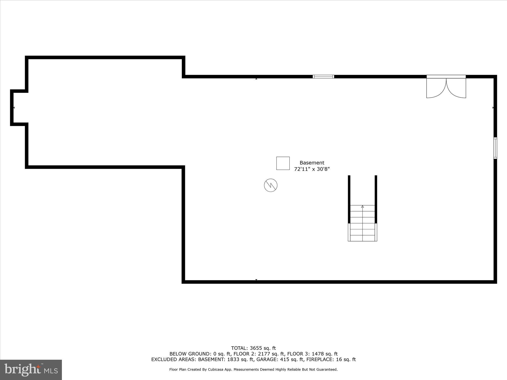 11701 Henderson Road Clifton, VA 20124 - Photo 60 of 61 a picture of a room with a white wall and a white refrigerator