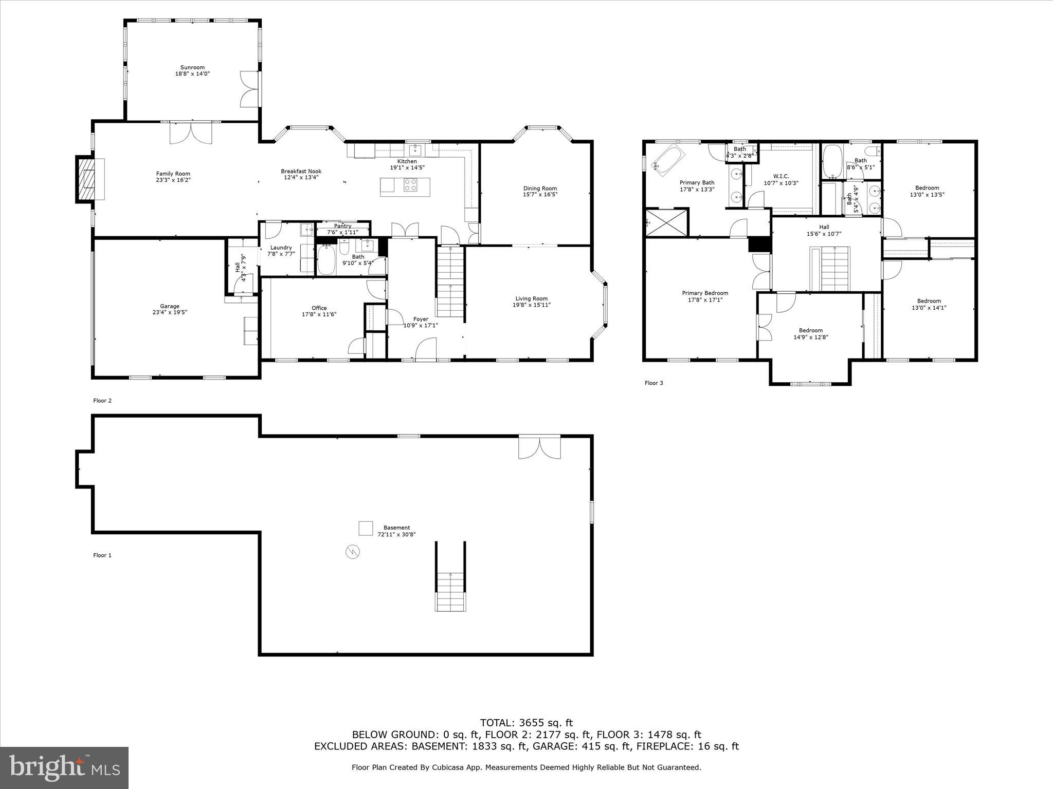 11701 Henderson Road Clifton, VA 20124 - Photo 61 of 61 Combined Floorplan