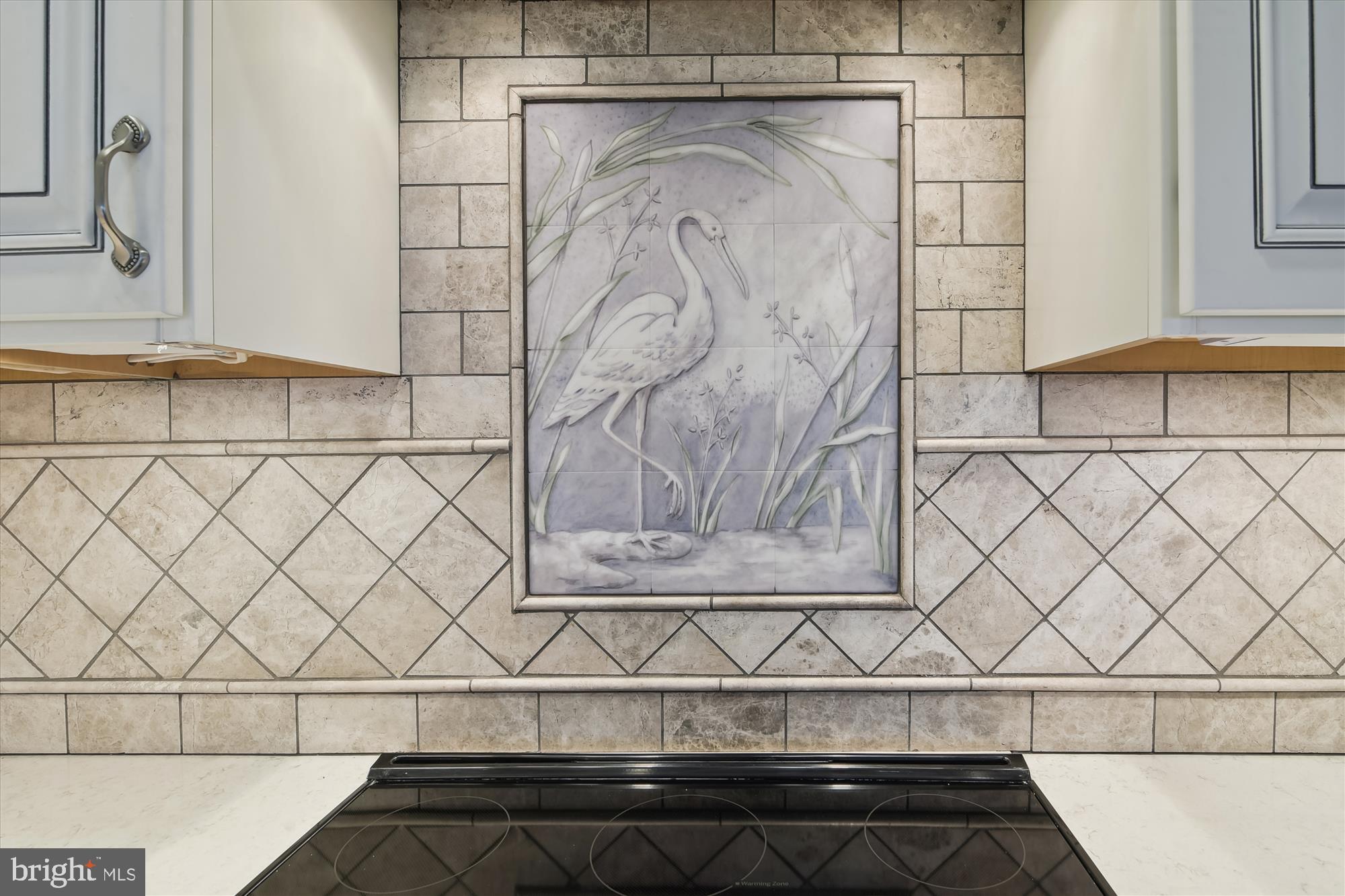 907 Auckland Way Chester, MD 21619 - Photo 29 of 60 Elegant tile blue heron backsplash