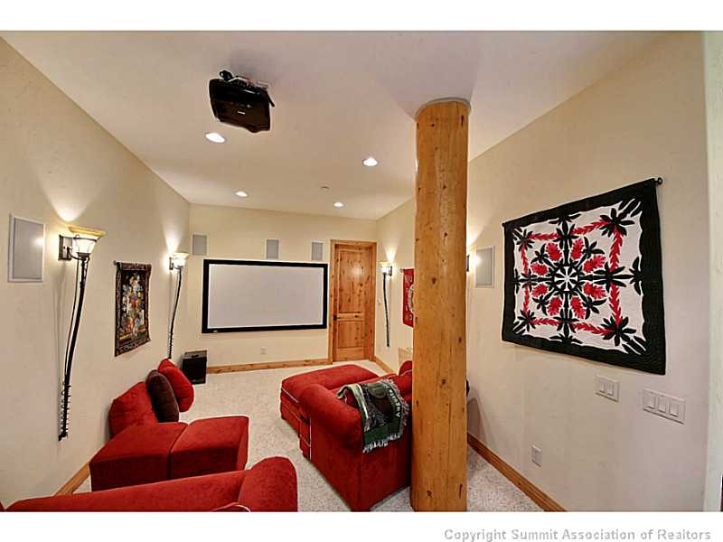 2560 Hunter's Knob Road Silverthorne, CO 80498 - Photo 14 of 25 Other. media room in lower level